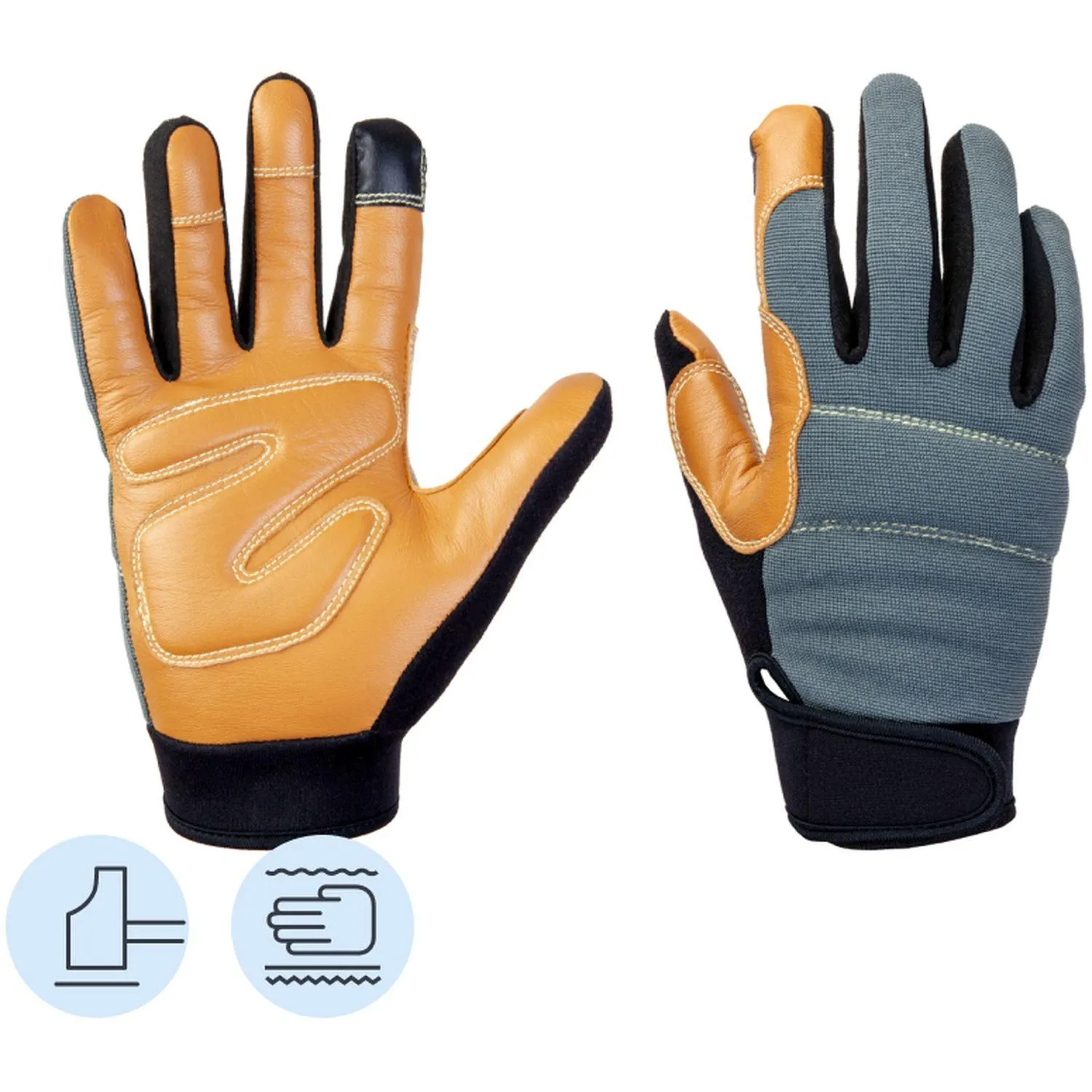 Перчатки защитные антивибрационные Jeta Safety Omega XL