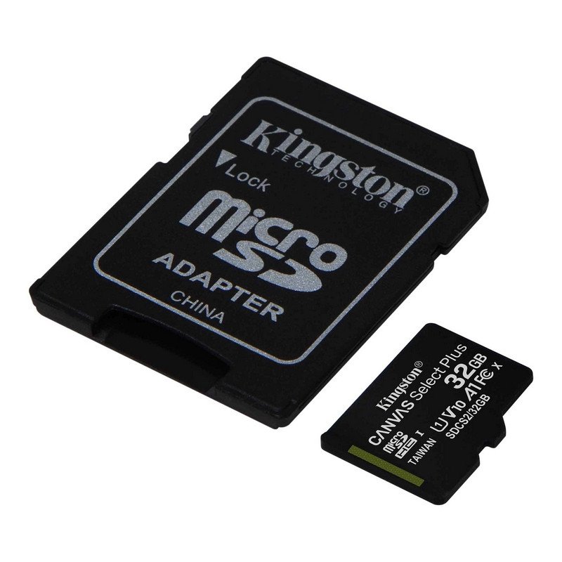 Карта памяти 32 Гб microSDHC Kingston Canvas Select Plus SDCS2/32Gb