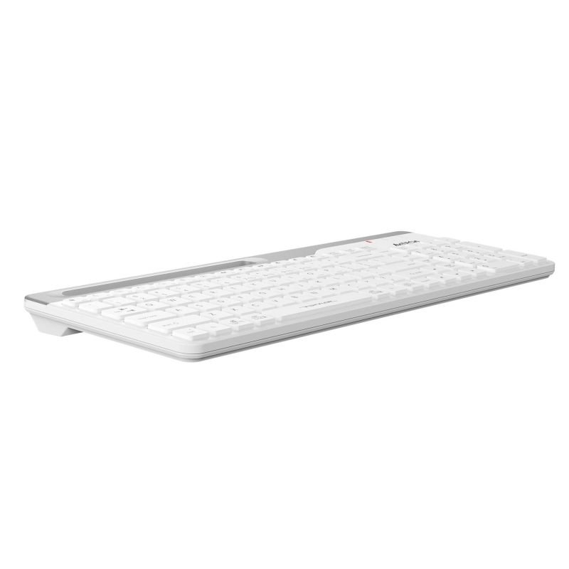Клавиатура A4Tech Fstyler (FBK25 WHITE) белый/серый USB беспроводн/BT/Radio