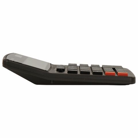 Калькулятор настольный BRAUBERG EXTRA-14-BK (206×155 мм), 14 разрядов, двойное питание, ЧЕРНЫЙ