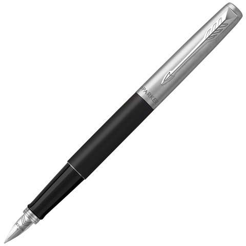 Ручка перьевая Jotter FP Bond street black CT цвет чернил синий цвет корпуса черный (артикул производителя 2030947)
