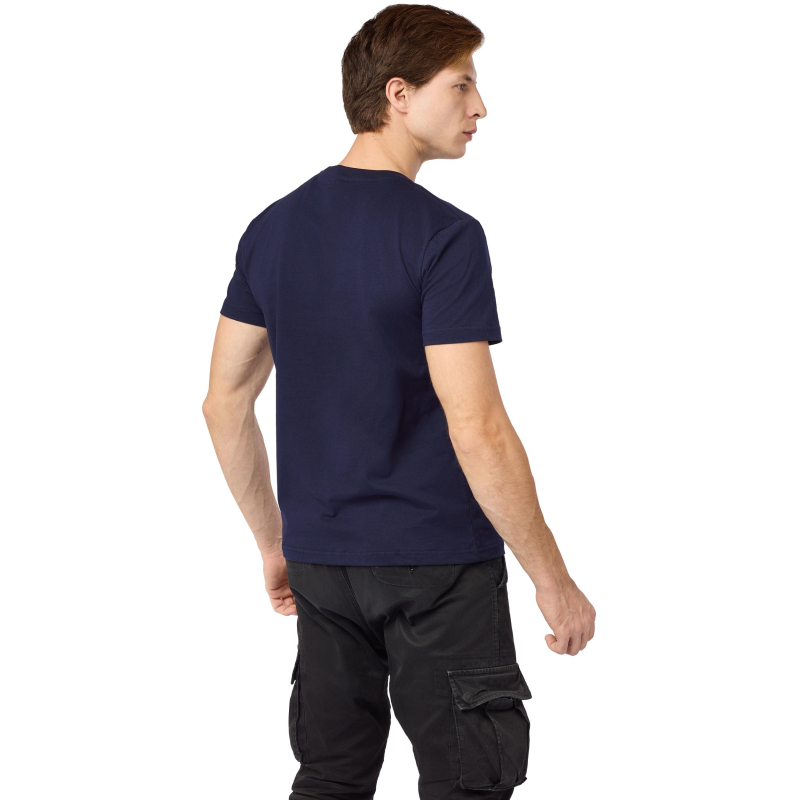Футболка (160 г. ) с кор. рукавом синяя 5XL(ЗД594075)