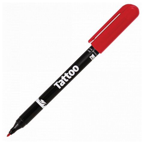Фломастеры для кожи 4 ЦВЕТА CENTROPEN «Tattoo», + 16 трафаретов, смываемые, 2880/4BL