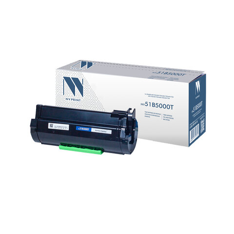 превью Картридж лазерный NV PRINT (NV-51B5000T) для Lexmark MX317dn/MS317dn/MX417de/MX517de, ресурс 2500 стр. 