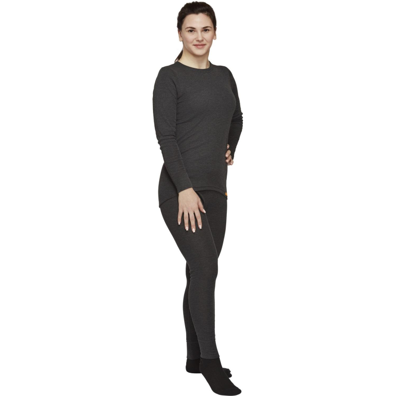 Термофутболка с дл. рукавом жен. т. серая Activ-25 р-р 42