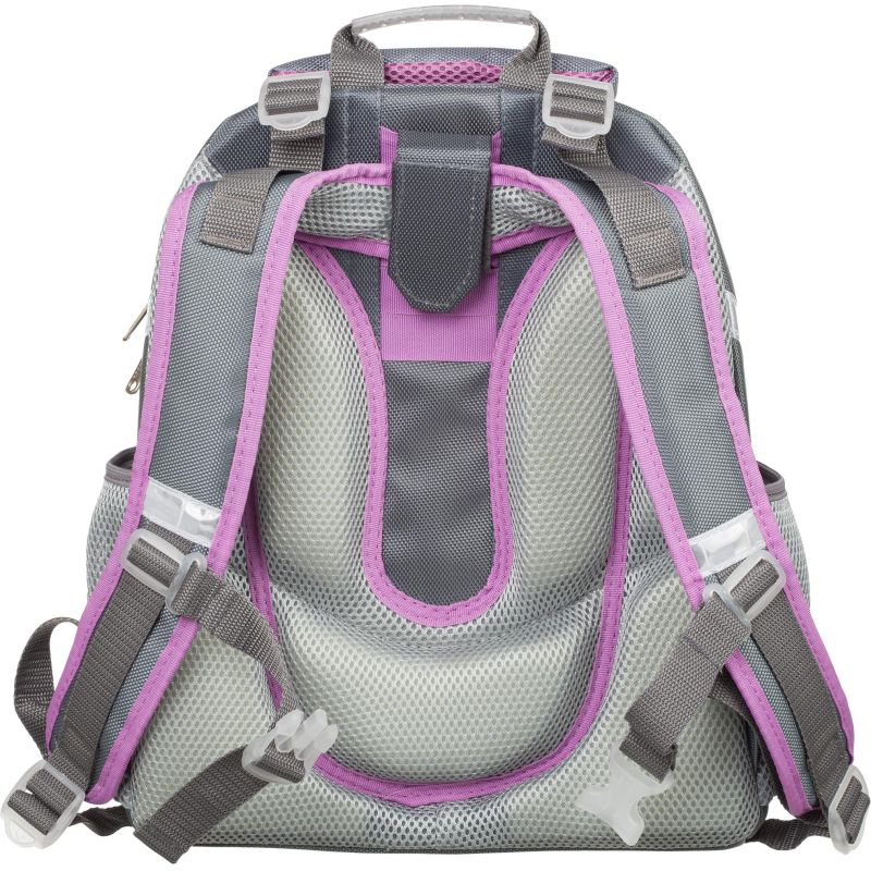 Ранец №1School Basic Casual сирен+фиолет, 2 отд., эргоном. спинка