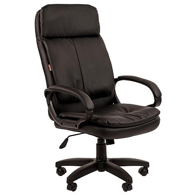 Кресло для руководителя Easy Chair 691 TPU черное (экокожа, пластик)