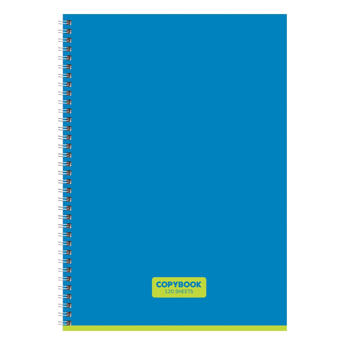 Тетрадь 120л., А4, клетка, на гребне BG «Copybook», глянцевая ламинация