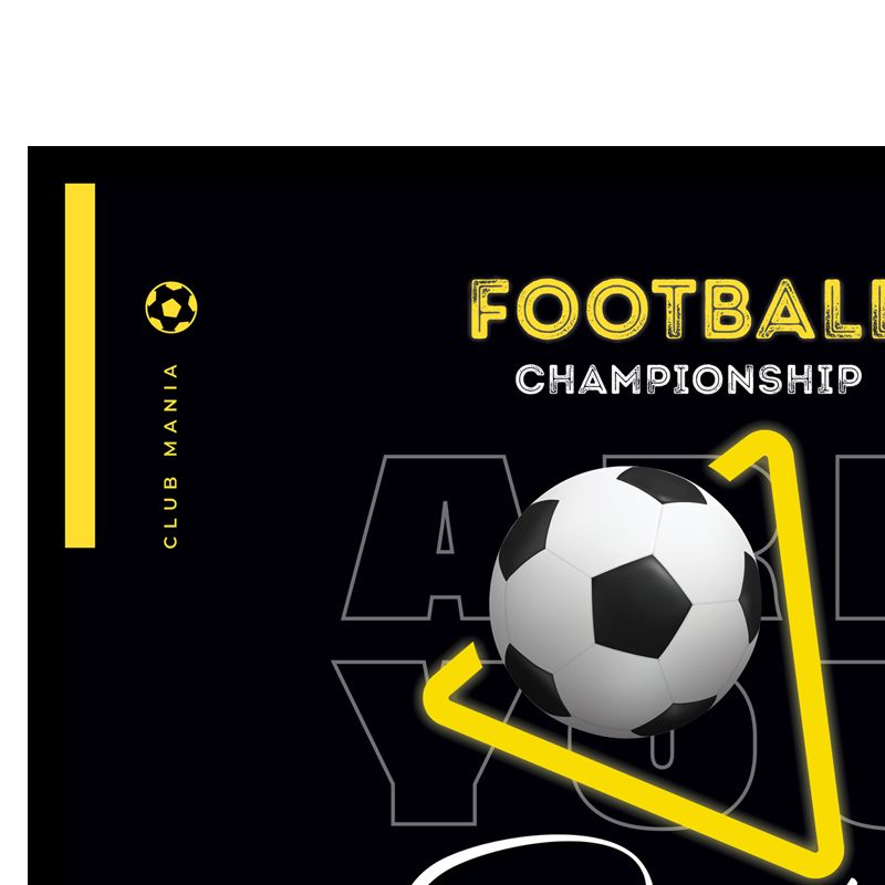 превью Папка для тетрадей 1 отделение, А5, ArtSpace «Football», 240×190×40мм, пластик, на молнии