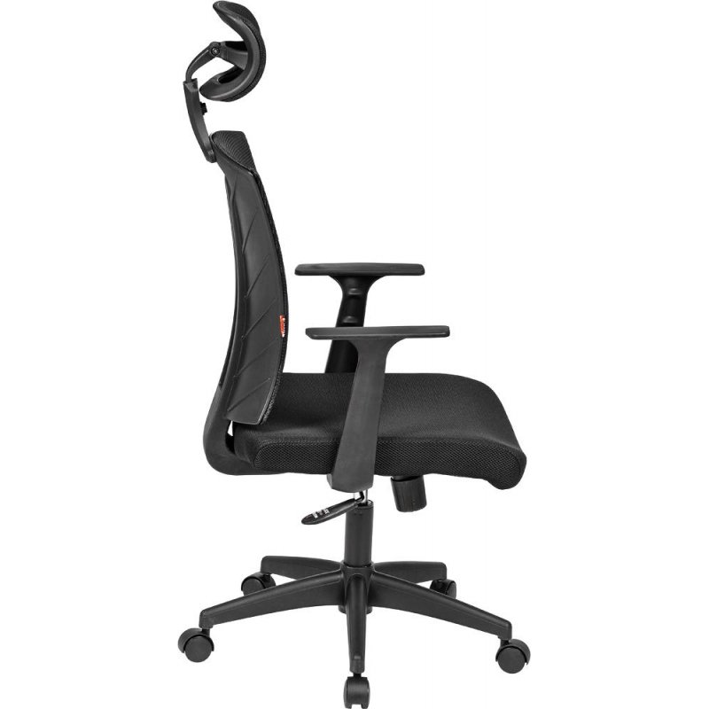 Кресло для руководителя Easy Chair 649 TTW черное (ткань/сетка/пластик)