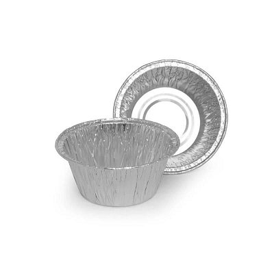 Форма алюминиевая круглая Горница 402-726 130 мл (35×86×86 мм, 100 штук в упаковке)