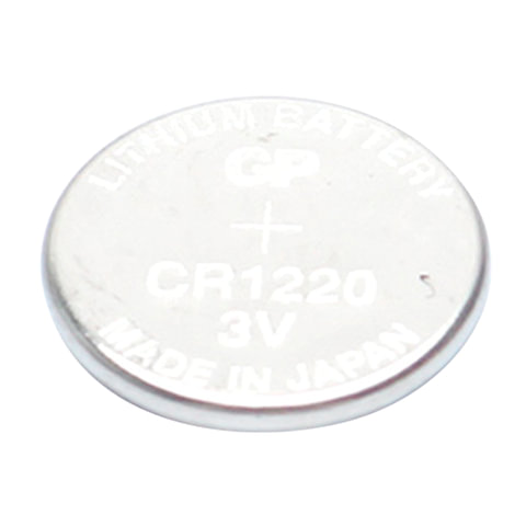 Батарейка GP Lithium, CR1220, литиевая, 1 шт., в блистере (отрывной блок)