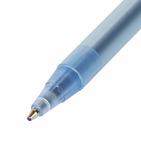 Ручка шариковая BRAUBERG «i-STICK» СИНЯЯ, пишущий узел 0.7 мм, линия письма 0.35 мм