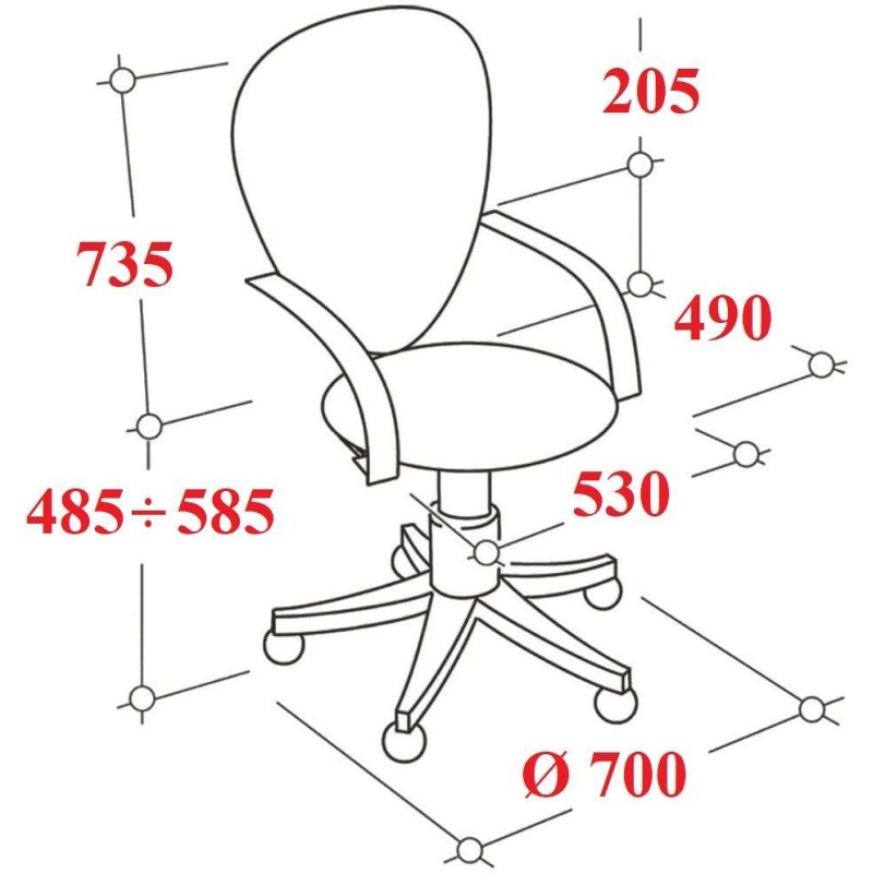 Кресло VB_EChair-655 SL TPU_BG сетка/экокожа бежевый хром