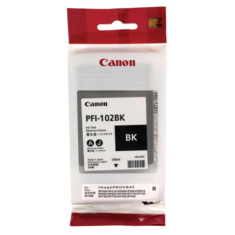 превью Картридж струйный Canon PFI-102BK   0895B001