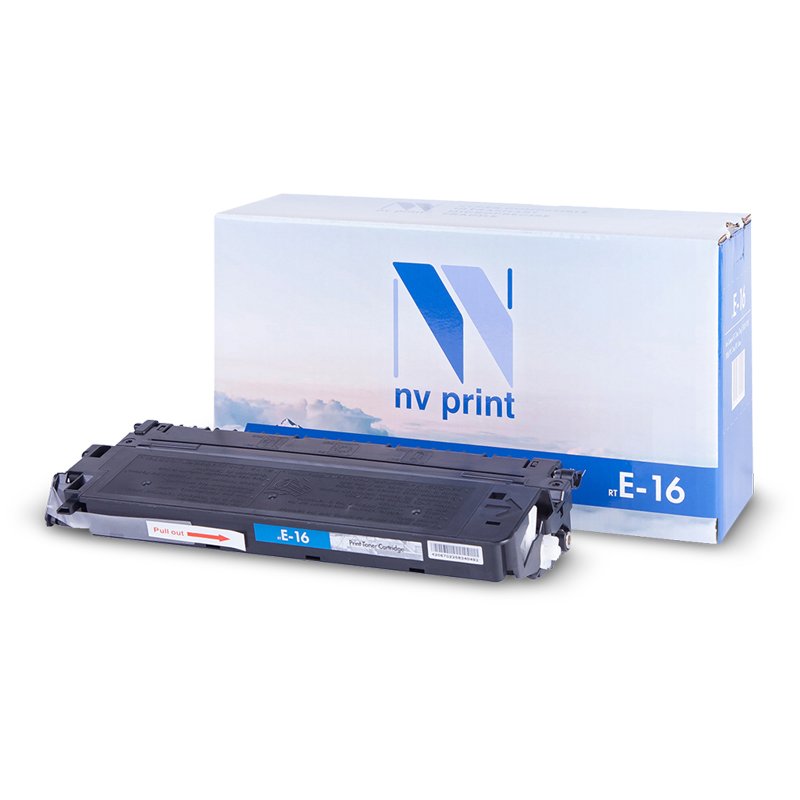 Картридж лазерный NV PRINT (NV-E16) для CANON FC-108/128/PC750/880, ресурс 2000 стр. 