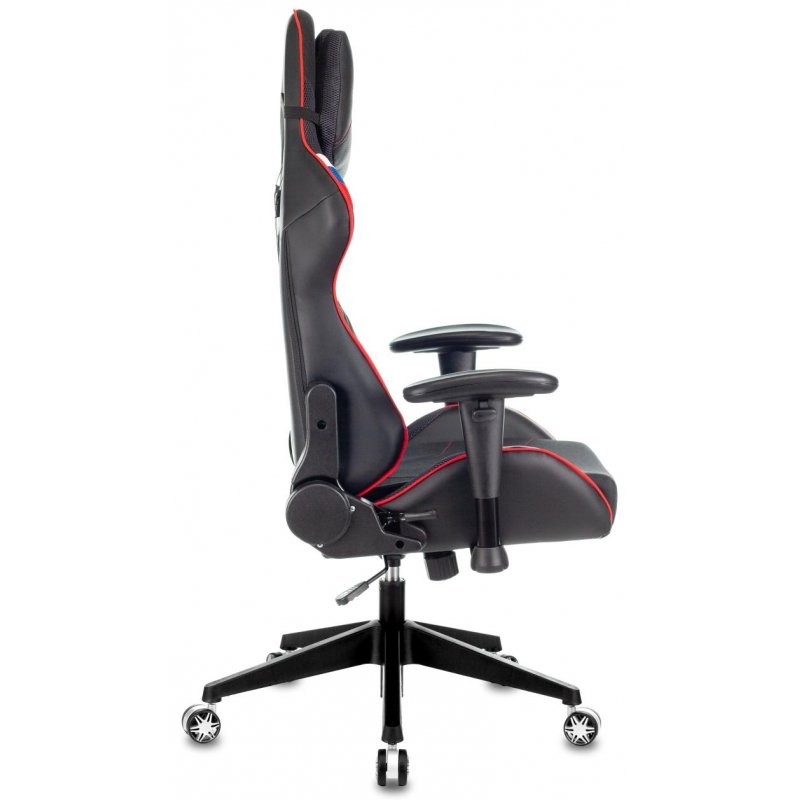 Кресло игровое Viking 4 Aero черное/красное/синее/белое (пласитик/искусственная кожа/ткань)