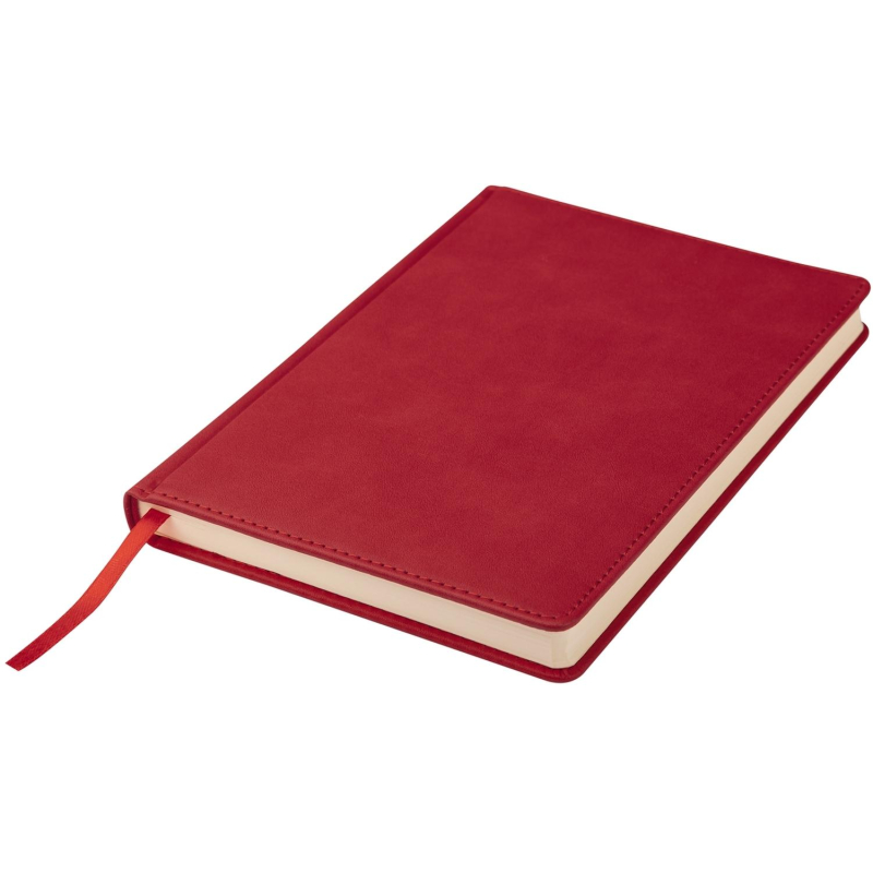 Ежедневник недатированный А5+ CLASSIC иск. кожа КРАСНЫЙ 3-689/04