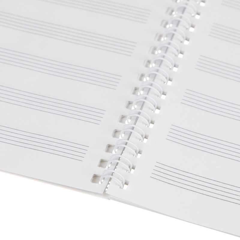 Тетрадь для нот А5 24л., альбомная ИНСТРУМЕНТЫ НА РЕПЕТИЦИИ, 24-1027