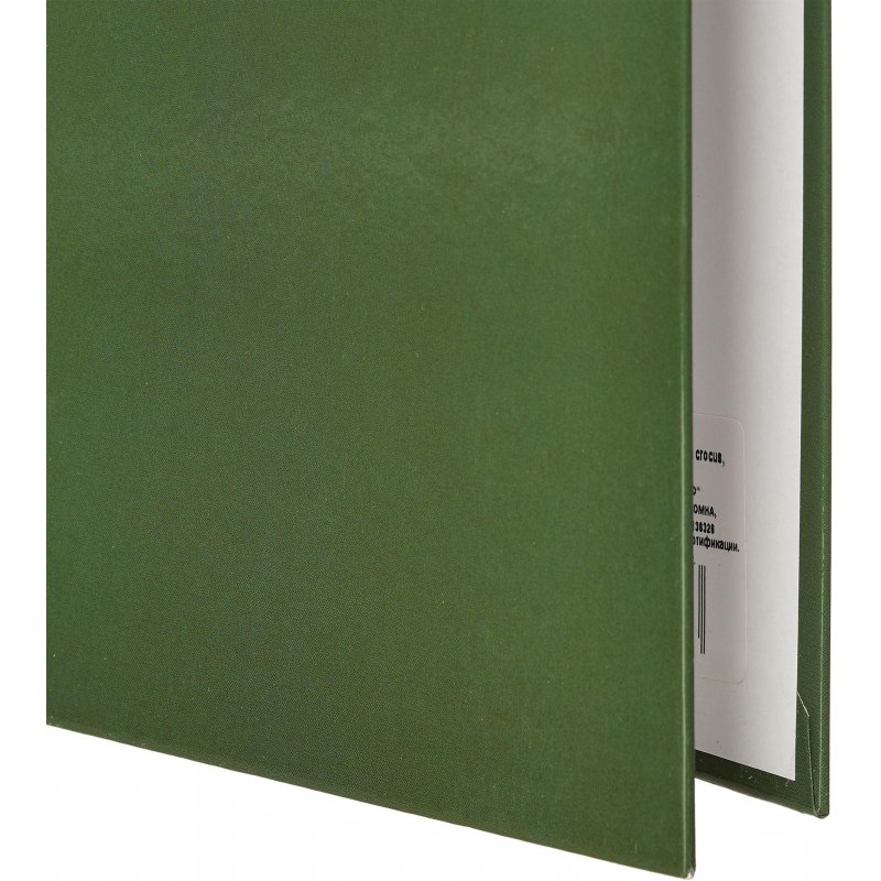 Папка с арочн. мех. Attache Selection Crocus green clover, лам. карт,... 