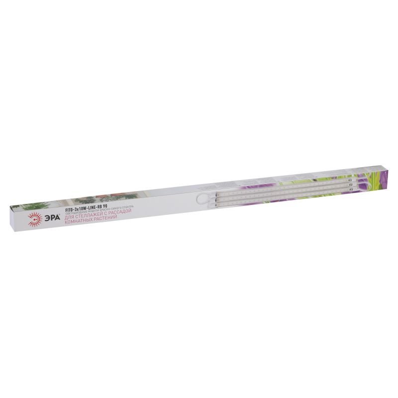 Фитосветильник для растений ЭРА FITO-3×10W-LINE-RB90 линейный 3×10 Б0050924
