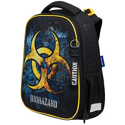 Ранец Berlingo Expert Max «Danger» 37×28×16см, 2 отд, анатомическая спинка, дождевик в комплекте