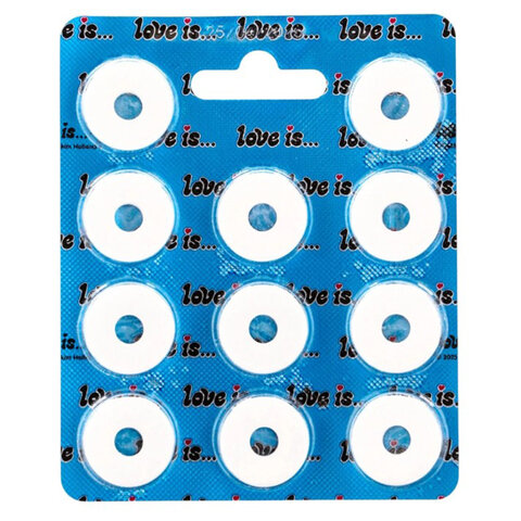 Конфеты освежающие LOVE IS в форме колец со вкусом мяты16.5 г