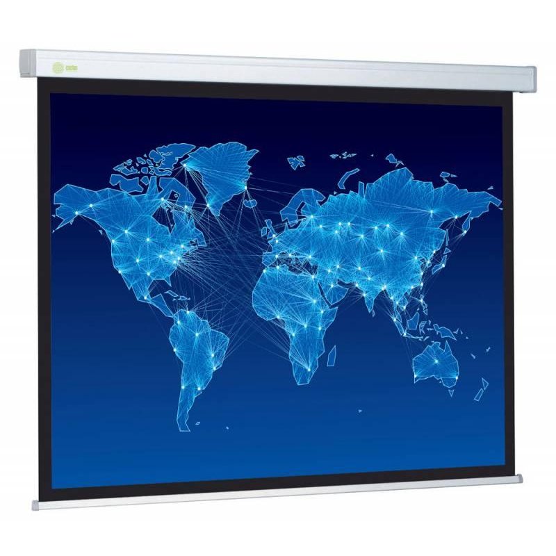 превью Экран настенный Cactus Wallscreen CS-PSW-150×150, 150×150см, 1:1, белый