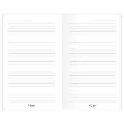 Блокнот 130×210мм 48л. линия, скрепка, Be Smart Notes розов, N3648