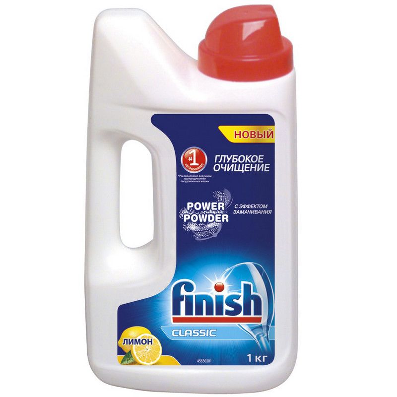 превью Порошок для ПММ FINISH POWER POWDER Лимон 1кг