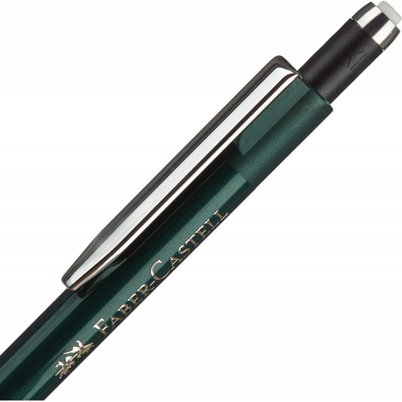 Карандаш механический Faber-Castell GRIP1345 (0,5мм, зеленый металлик)