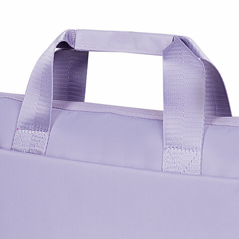 Сумка портфель HEIKKI ULTRA (ХЕЙКИ) с отделением для ноутбука 15.6", Lavender, лавандовая, 28×39х3 см