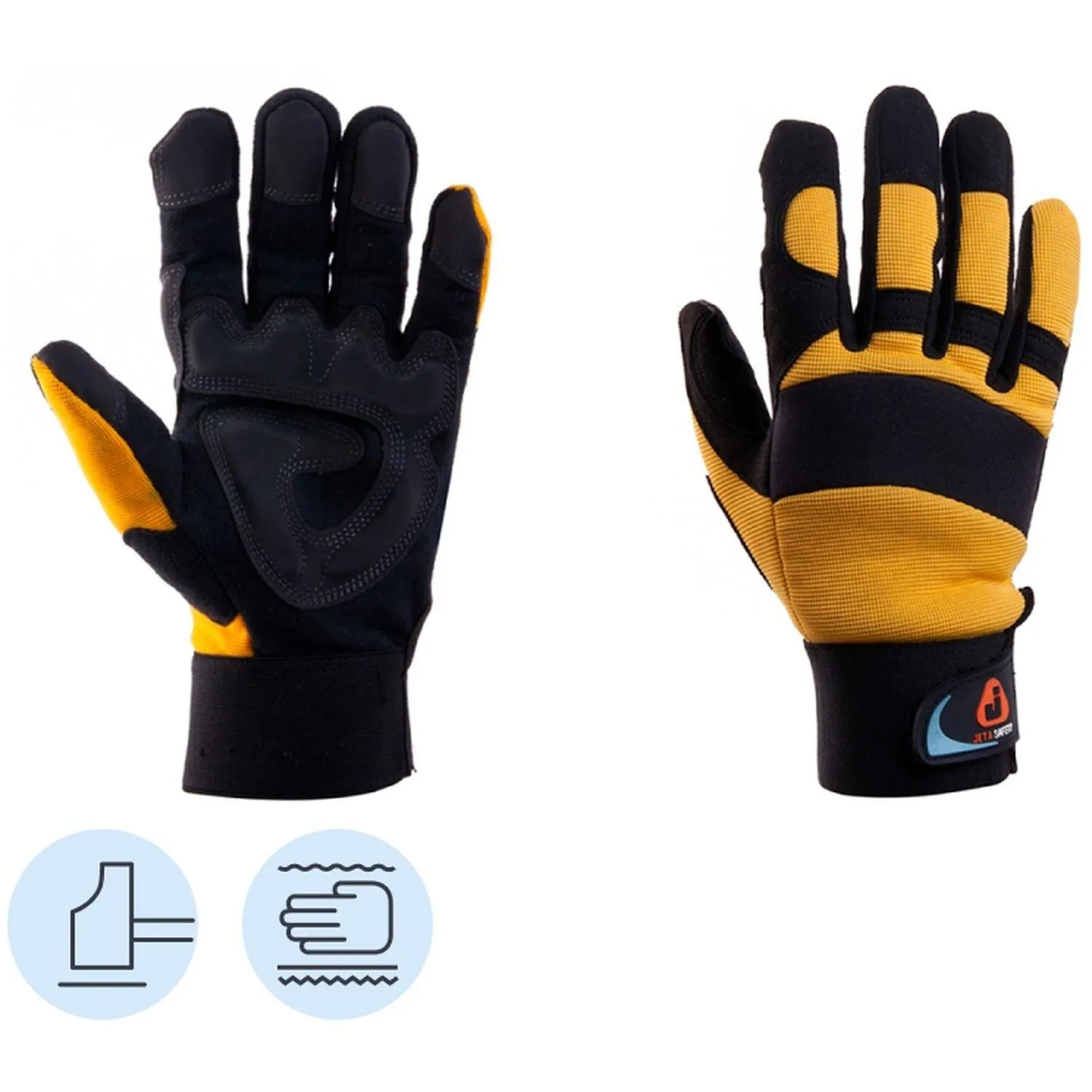Перчатки защитные антивибрационные Jeta Safety (размер 9, L)