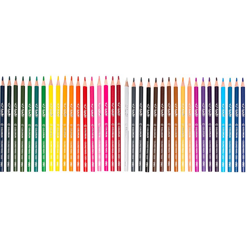 Карандаши цветные Deli ColoRun 36 цветов трехгранные