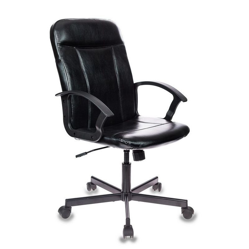 превью Кресло для руководителя Easy Chair 563 TPU черное (искусственная кожа/метал)