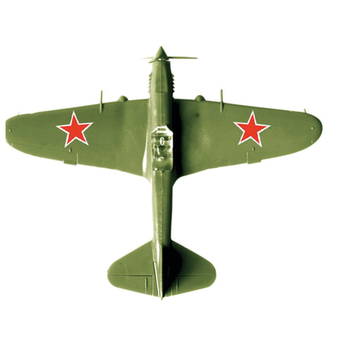 Модель для сборки САМОЛЕТ «Штурмовой советский Ил-2 образца 1941», масштаб 1:144, ЗВЕЗДА, 6125