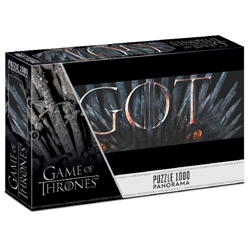превью Пазл 1000 эл. Hatber Premium «Панорама-Игра престолов(Game of Thrones)»