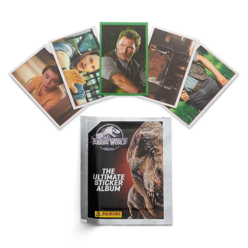 Наклейки детские коллекционные Panini Jurassic World 2020 / Мир Юрского Периода - Антология 2020