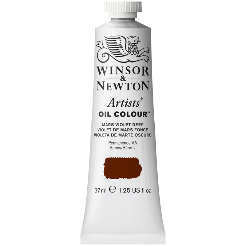 превью Краска масляная профессиональная Winsor&Newton «Artists' Oil», 37 мл насыщенно-фиолетовый Марс