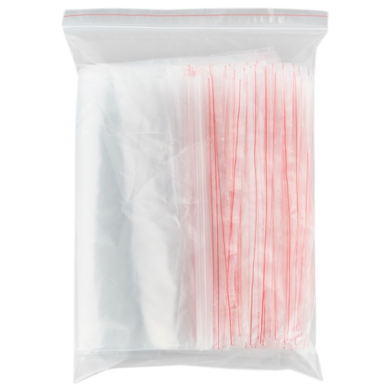 Пакет с замком (Zip Lock) 25 х 35 см, 40 мкм, 100 шт/уп