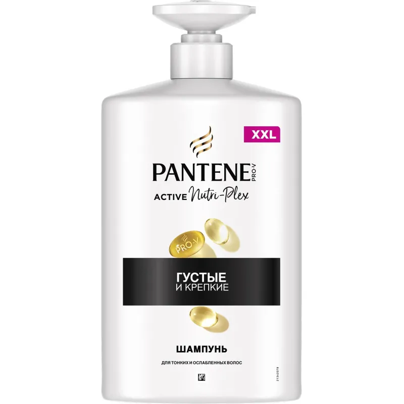 Шампунь Pantene Pro-V Густые и крепкие для тонких и повреждённых волос 900 мл