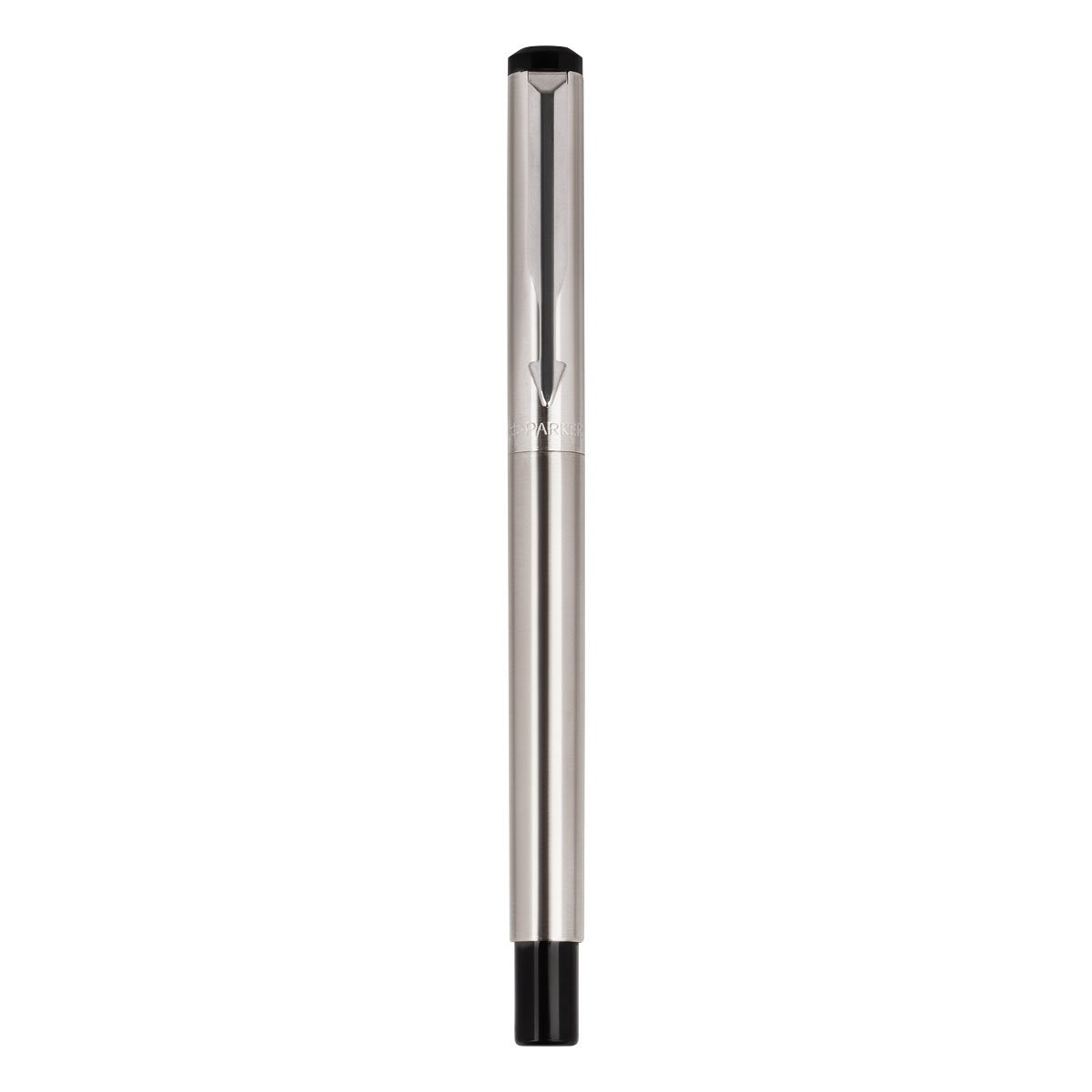 Ручка перьевая Parker «Vector Stainless Steel» синяя, 0.8мм, подарочная упаковка