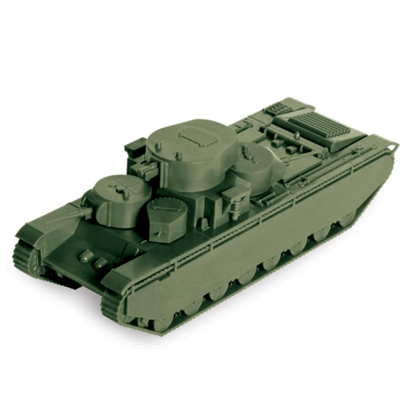 Модель для сборки ТАНК «Тяжелый советский Т-35», масштаб 1:100, ЗВЕЗДА, 6203