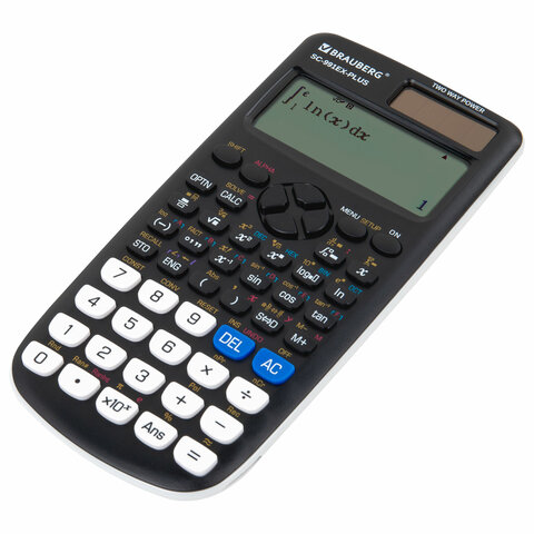Калькулятор инженерный BRAUBERG SC-991EX-Plus (165×84 мм)552 функции,10+2 разрядовдвойное питание271726