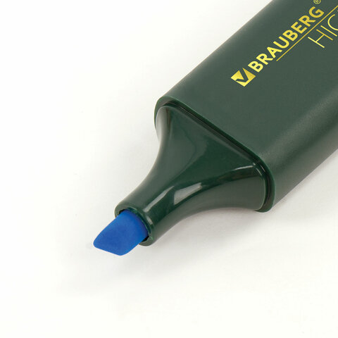 Текстовыделитель BRAUBERG «ORIGINAL», ГОЛУБОЙ, линия 1-5 мм
