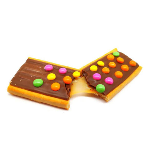 Печенье PAPITA Caramel с карамелью в молочном шоколаде и драже33 г