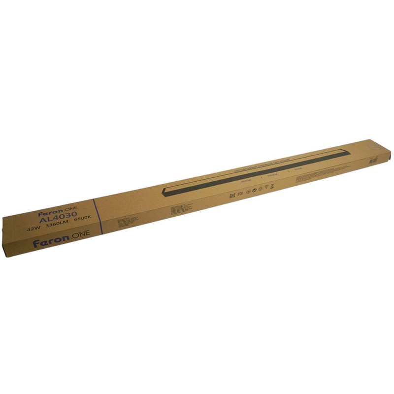 Светильник светод. Feron. ONE AL4030 IP20 42W 6500K, черн. 1200×35x100 48537