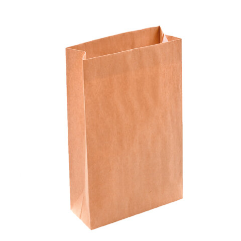 Крафт-пакет бумажный 18×12х29см КОМПЛЕКТ 100 шт. плотность 90г/м2LAIMA ECO CRAFT609683