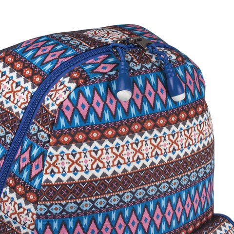 Рюкзак BRAUBERG молодежный, узоры, «Этник», на застежке, 34×25×12 см