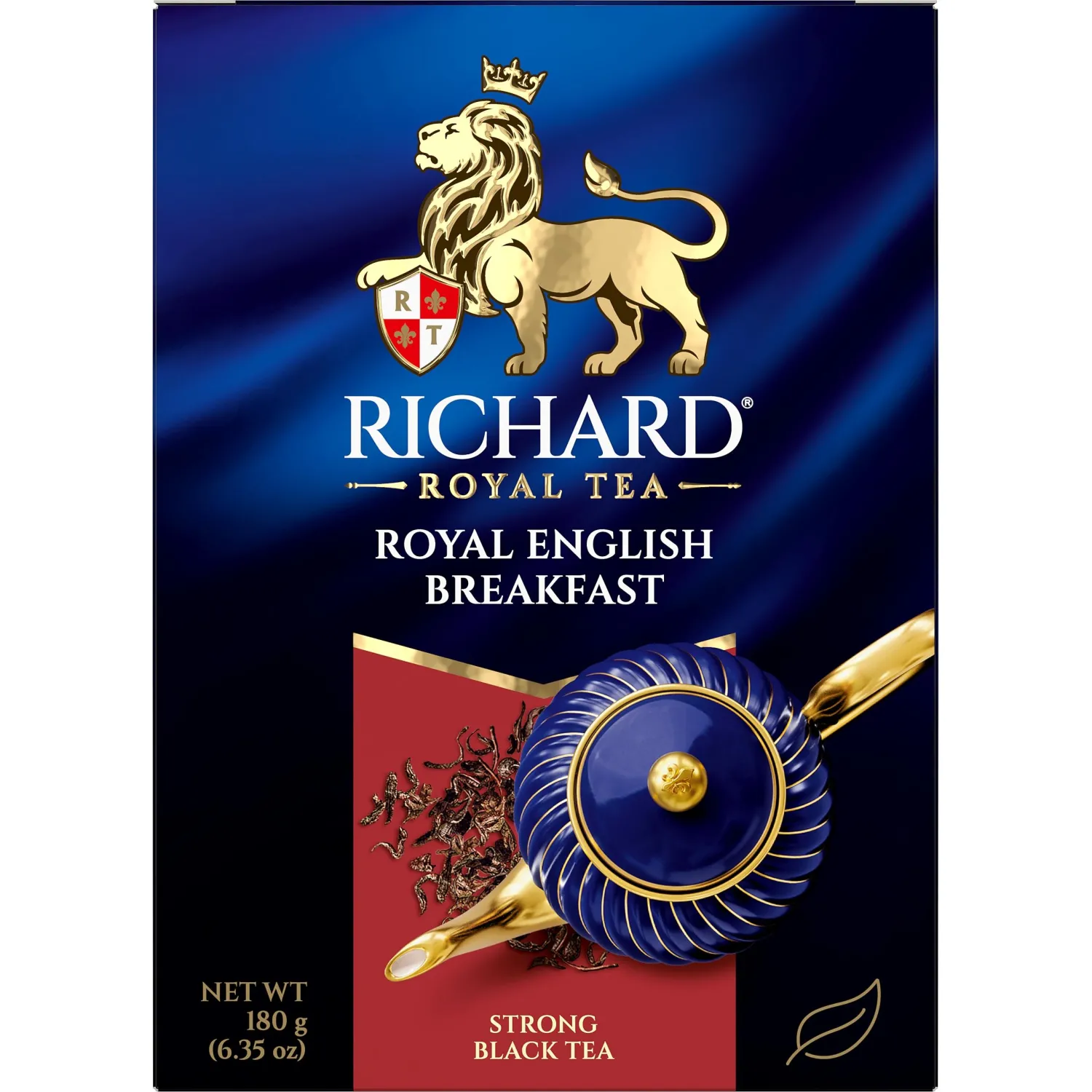 Чай листовой чёрный Richard Royal English Breakfast 180 г